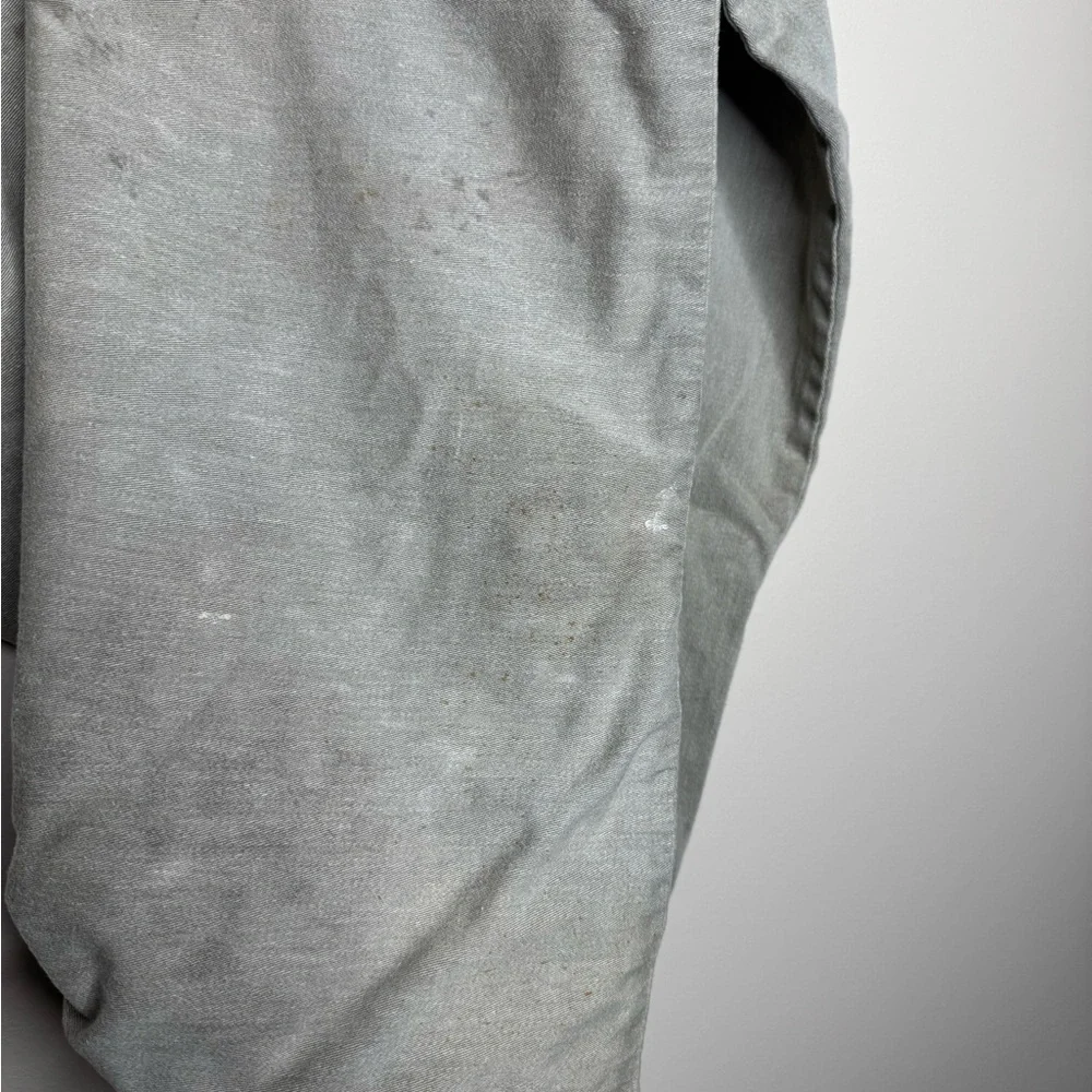 Vintage Gray/green Laundry Bag Handmade! Heavy Duty!